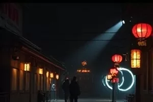 午后两点的风中窗台植物与光影的横版画面