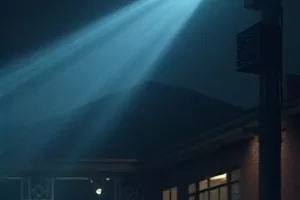 第七码头中集装箱堆场与吊机的横版画面