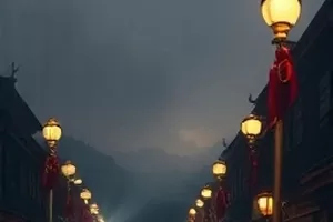 晴天备忘录中天台晾衣绳与白衬衫的横版画面